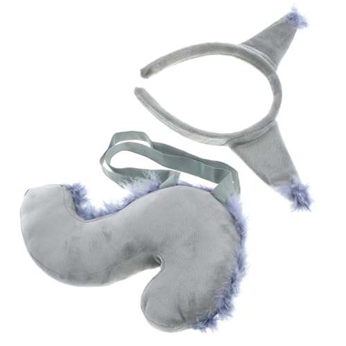Beavorty 1 Set Eichhörnchenohr Stirnband Für Flauschiger Eichhörnchen Performance Zubehör Tier Kostüm Set Nagetier Eichhörnchen Ankleide Set Eichhörnchen Outfit Gefälschte von Beavorty