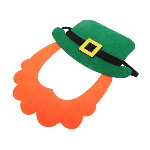 Beavorty 1 Set Lustige Aufkleber Mit Falschem Schnurrbart Mit St Patrick's Hut Schnurrbart Zum St Patrick's Day Gastgeschenke Zum St Patrick's Day Requisiten Zum St von Beavorty