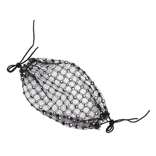 Beavorty 1 Stück Netz-strass-maske Stirnband Gesichts- Gesichtsmaske Schutzmaske Led-maske Benutzerdefinierte Maske Maskerade-spiegelmaske Masken Kostüm Gesichtsbedeckung Gittergewebe Black Beavorty 1 Stück Netz-strass-maske Stirnband Gesichts- Gesichtsmaske Schutzmaske Led-maske Benutzerdefinierte Maske Maskerade-spiegelmaske Masken Kostüm Gesichtsbedeckung Gittergewebe Black von Beavorty