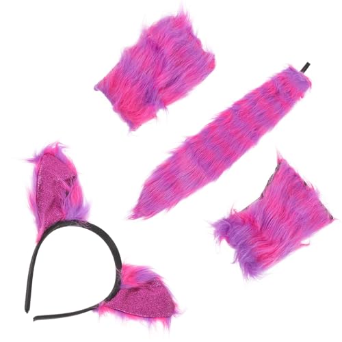 Beavorty 1Satz Flauschiges Tier Kostüm Fuchs Stirnband Plüsch für Cosplay Party Halloween Bequemes Langlebiges Material von Beavorty