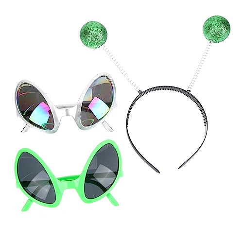 Beavorty 1Satz Kostüm mit Stirnband Brille Lustige Halloween Requisiten für Kostümpartys Fotokabinen für Erwachsene Teiliges Zubehör Beavorty 1Satz Kostüm mit Stirnband Brille Lustige Halloween Requisiten für Kostümpartys Fotokabinen für Erwachsene Teiliges Zubehör von Beavorty