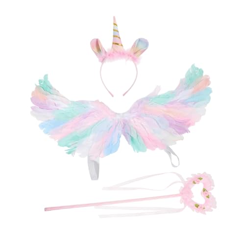 Beavorty 1Satz Leichte Kostüm Requisiten mit Stirnband Zauberstab für Karneval Halloween Cosplay Wiederverwendbare Dekoration Beavorty 1Satz Leichte Kostüm Requisiten mit Stirnband Zauberstab für Karneval Halloween Cosplay Wiederverwendbare Dekoration von Beavorty
