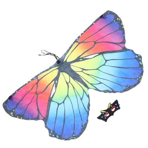 Beavorty 1Satz Schmetterlingsflügel Umhang Kostüm Accessoire für Party Festivals Leicht Langlebig Sicher für Karneval Cosplay Bringt Magischen Flair Jede Verkleidung Beavorty 1Satz Schmetterlingsflügel Umhang Kostüm Accessoire für Party Festivals Leicht Langlebig Sicher für Karneval Cosplay Bringt Magischen Flair Jede Verkleidung von Beavorty