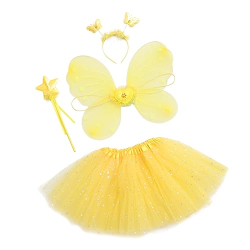 Beavorty 1Satz Schmetterlingskostüm für Teiliges Cosplay mit Tutu Rock Feenflügeln Zauberstab Geburtstagsfeiern Festivals Angenehm Hautfreundlich Beavorty 1Satz Schmetterlingskostüm für Teiliges Cosplay mit Tutu Rock Feenflügeln Zauberstab Geburtstagsfeiern Festivals Angenehm Hautfreundlich von Beavorty