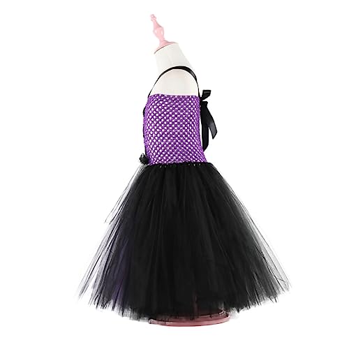 Beavorty 1Stück Halloween Cosplay Hexenanzug Einteiliges Kostüm mit Tüllrock für Partys Exquisite Handwerkskunst für Kreative Auftritte Fotografie von Beavorty