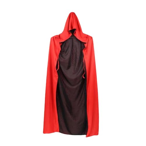 Beavorty 1Stück Halloween Kapuzenumhang Lange Vampir Cape Für Cosplay Partys Kostüm Mantel Für Erwachsene Einzigartiges Design Für Grusel Events von Beavorty