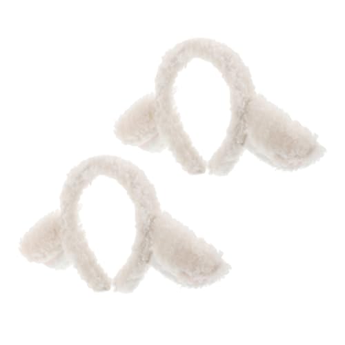 Beavorty 2 STÜCK Plüsch Schafsohren Haarreif Niedliches Ohr Design Cartoon Tier Stirnband für Mädchen Kostüm Party Auftritte Langlebiges Detailreiches Zubehör Beavorty 2 STÜCK Plüsch Schafsohren Haarreif Niedliches Ohr Design Cartoon Tier Stirnband für Mädchen Kostüm Party Auftritte Langlebiges Detailreiches Zubehör von Beavorty