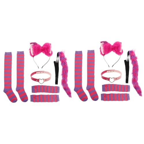 Beavorty 2 Sätze Stirnband mit Katzenohren Kleid Kostüm Schild einzigartige Haardekoration Cosplay-Versorgung Party weibliches Haarband Cosplay-Stirnband Kunstpelz Beavorty 2 Sätze Stirnband mit Katzenohren Kleid Kostüm Schild einzigartige Haardekoration Cosplay-Versorgung Party weibliches Haarband Cosplay-Stirnband Kunstpelz von Beavorty
