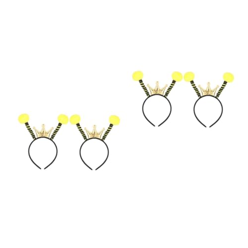 Beavorty 2 Stück Gelbes Cosplay Stirnband mit Biegsamen Insektentakeln Leichtes Party Haarreif für Erwachsene und Verstellbar Lustiges Festival Bienen Kostümzubehör Beavorty 2 Stück Gelbes Cosplay Stirnband mit Biegsamen Insektentakeln Leichtes Party Haarreif für Erwachsene und Verstellbar Lustiges Festival Bienen Kostümzubehör von Beavorty
