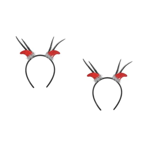 Beavorty 2 Stück Halloween Cosplay Haarreif mit Roten Teufelshörnern und Federn Verstellbares Party Haarschmuck für Halloween Kostüm Langlebig Komfortabel Passend für Fotos und Feiern Beavorty 2 Stück Halloween Cosplay Haarreif mit Roten Teufelshörnern und Federn Verstellbares Party Haarschmuck für Halloween Kostüm Langlebig Komfortabel Passend für Fotos und Feiern von Beavorty