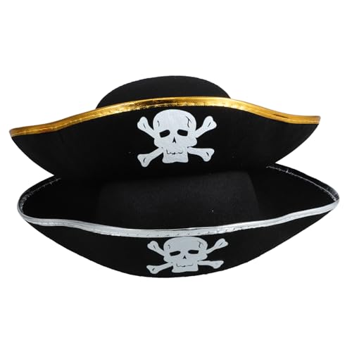 Beavorty 2 Stück Halloween Piratenhut Cosplay Party Hut Dekorative Verkleidung für Karneval Geeignet für Gruppenfotos und Veranstaltungen Beavorty 2 Stück Halloween Piratenhut Cosplay Party Hut Dekorative Verkleidung für Karneval Geeignet für Gruppenfotos und Veranstaltungen von Beavorty