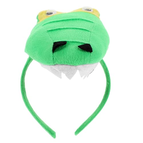 Beavorty 2 Stück Halloween-stirnband mit Grünem Dinosaurier, 3d-design – Tier-stirnband, Party-kopfbedeckung für Halloween, Weihnachten, Festival, Thema, Tier, Cosplay, Party, Kostüm, von Beavorty