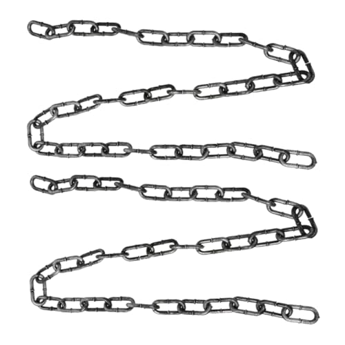 Beavorty 2 Stück Kette Gefälschte Gefängnisketten Gruselige Halloween Requisiten Realistische Kettenrequisiten Gruselige Halloween Modelle Realistische Kostümketten Kettenrequisite von Beavorty