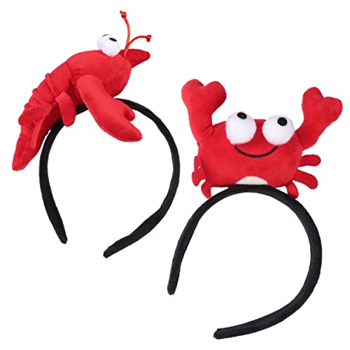 Beavorty 2 Stück Krabben hummer Stirnband Hummer-Stirnband Krabbenhut Hummer Haarschmuck Party halloween costume halloween kleidung Cartoon-Haarreifen trendige Kopfbedeckungen Stoff rot Beavorty 2 Stück Krabben hummer Stirnband Hummer-Stirnband Krabbenhut Hummer Haarschmuck Party halloween costume halloween kleidung Cartoon-Haarreifen trendige Kopfbedeckungen Stoff rot von Beavorty