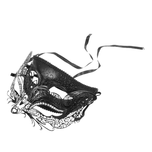 Beavorty 2 Stück Masquerade Masken für Damen Mysteriöse Kostüm Masken mit Funkelnden Details für Karneval Halloween und Themenpartys von Beavorty