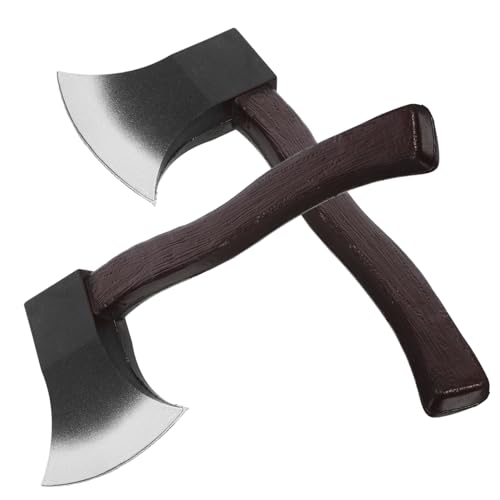 Beavorty 2 Stück Teiliges Halloween Requisiten Realistische Fake Äxte Party Zubehör für Kostüm Cosplay Bühnenperformance und Karneval Beavorty 2 Stück Teiliges Halloween Requisiten Realistische Fake Äxte Party Zubehör für Kostüm Cosplay Bühnenperformance und Karneval von Beavorty
