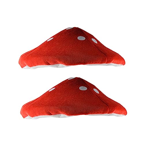 Beavorty 2 Stücke Lustige Rote Pilzmütze für Kinder Kostüm Hut Party Deko Kreative Pilzhut für Mädchen Rollenspiel und Bühnenauftritte Beavorty 2 Stücke Lustige Rote Pilzmütze für Kinder Kostüm Hut Party Deko Kreative Pilzhut für Mädchen Rollenspiel und Bühnenauftritte von Beavorty