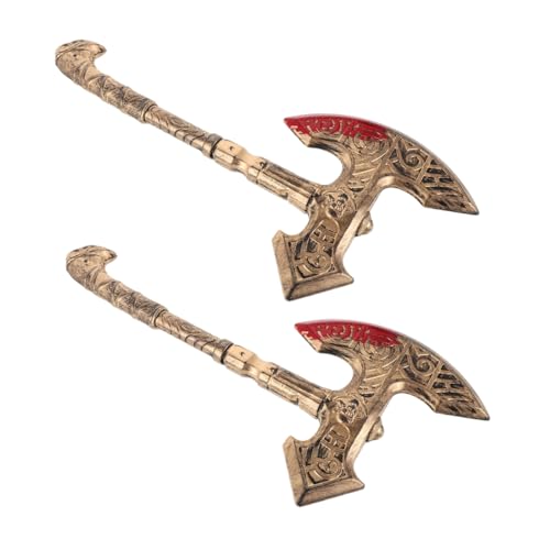 Beavorty 2-teiliges Retro- - : Mittelalterliches -Cosplay- -Spielzeug Kunststoff Für Ritterkrieger, Halloween-Rollenspiel-kostüm, Party-zubehör Beavorty 2-teiliges Retro- - : Mittelalterliches -Cosplay- -Spielzeug Kunststoff Für Ritterkrieger, Halloween-Rollenspiel-kostüm, Party-zubehör von Beavorty