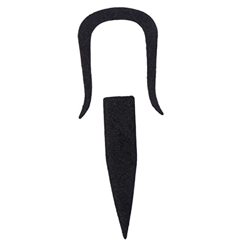 Beavorty 2Stücke Falscher Schnurrbart Teiliges Halloween Kostümzubehör Für Männer Frauen Selbstklebend Aussehend Partys Fotodekoration Beavorty 2Stücke Falscher Schnurrbart Teiliges Halloween Kostümzubehör Für Männer Frauen Selbstklebend Aussehend Partys Fotodekoration von Beavorty