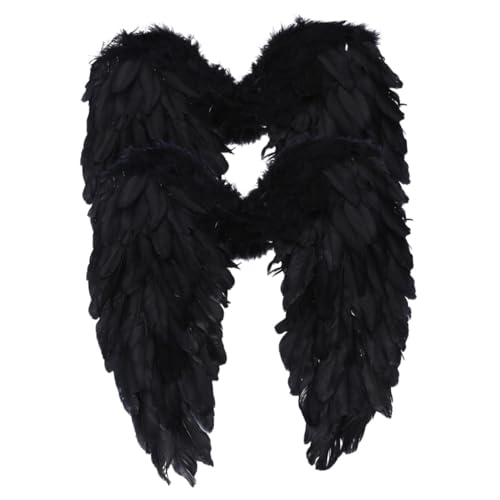 Beavorty 2Stücke Große Kostümflügel Gefiederte für Cosplay für Frauen für Weihnachten Karneval Beavorty 2Stücke Große Kostümflügel Gefiederte für Cosplay für Frauen für Weihnachten Karneval von Beavorty