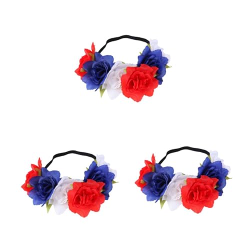 Beavorty 3 Stück Kopfschmuck aus künstlichen Blumen haarschmuck Halloween-Haarband Halloween-Kopfschmuck Beavorty 3 Stück Kopfschmuck aus künstlichen Blumen haarschmuck Halloween-Haarband Halloween-Kopfschmuck von Beavorty