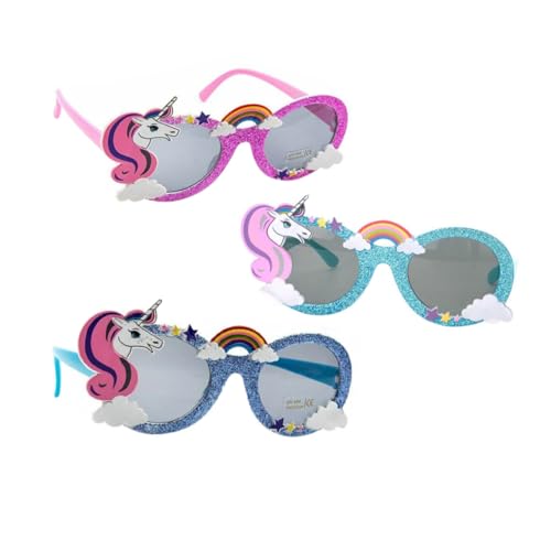 Beavorty 3 Stück Partybrille Einhorn Rave Cosplay Jungs schnapsgläser Kinderpartybevorzugung Geburtstagsteil-Brille Geburtstagsversorgung Geburtstagsbrille Kostümgläser Zufällige Farbe Beavorty 3 Stück Partybrille Einhorn Rave Cosplay Jungs schnapsgläser Kinderpartybevorzugung Geburtstagsteil-Brille Geburtstagsversorgung Geburtstagsbrille Kostümgläser Zufällige Farbe von Beavorty
