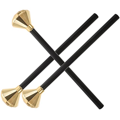 Beavorty 3Stücke Teiliges Diamond für Halloween Cosplay Plastikscepter für Kostümzubehör für Königin Geburtstagsfeiern Bühnenaufführungen von Beavorty