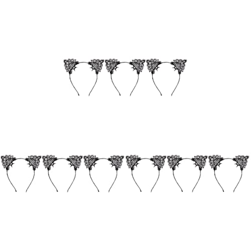 Beavorty 3er-set Katzenohren-set Für Damen Spitze Katzen-stirnband Mädchen Katzenohr-stirnbänder Für Damen Party-accessoire 3 Stück X 3 Beavorty 3er-set Katzenohren-set Für Damen Spitze Katzen-stirnband Mädchen Katzenohr-stirnbänder Für Damen Party-accessoire 3 Stück X 3 von Beavorty
