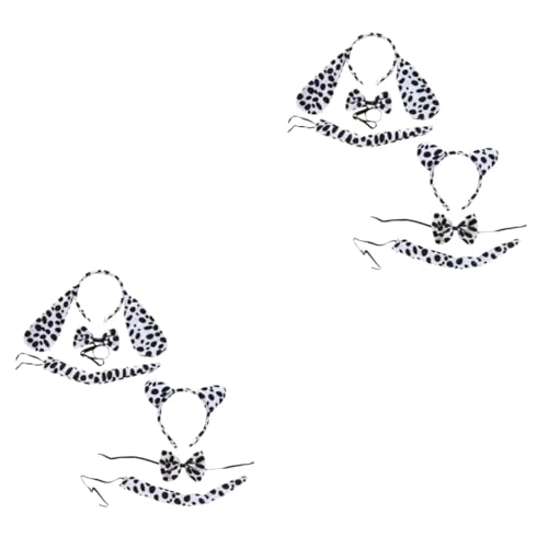 Beavorty 4 Sätze Kopfschmuck gefleckt Cosplay-Requisiten für Kostüm Halloween Cosplay-Partyzubehör Haarschmuck mit Tierohren Cosplay-Tier-Requisiten Flanell Weiß Beavorty 4 Sätze Kopfschmuck gefleckt Cosplay-Requisiten für Kostüm Halloween Cosplay-Partyzubehör Haarschmuck mit Tierohren Cosplay-Tier-Requisiten Flanell Weiß von Beavorty