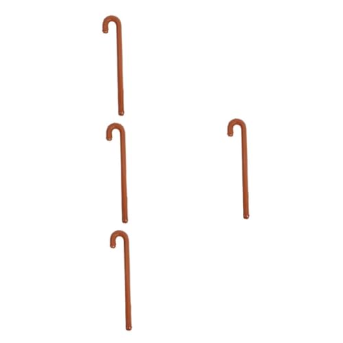 Beavorty 4 Stück Aufblasbarer Gehstock Crutch Form Leichtem Groß Witziges Party und Accessoire für Halloween Cosplay und Scherzartikel Einfach Aufzublasen und Tragbar von Beavorty