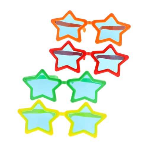 Beavorty 4 Stück Brillen Brillendekorationen Übergroße Damenbrillen Kostüm Sonnenbrillen Rave Accessoires Brillen Lustige Brillen Zufällige Farbe Beavorty 4 Stück Brillen Brillendekorationen Übergroße Damenbrillen Kostüm Sonnenbrillen Rave Accessoires Brillen Lustige Brillen Zufällige Farbe von Beavorty