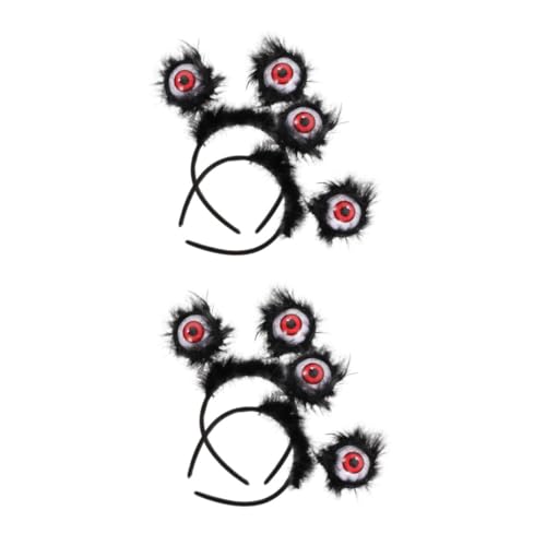 Beavorty 4 Stück Halloween Haarreif mit Gruseligen Augäpfeln Leichtes Langlebiges Kunststoff Material für Party und Kostümzubehör Perfektes Halloween Accessoire für Damen Beavorty 4 Stück Halloween Haarreif mit Gruseligen Augäpfeln Leichtes Langlebiges Kunststoff Material für Party und Kostümzubehör Perfektes Halloween Accessoire für Damen von Beavorty