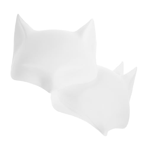 Beavorty 4 Stück Leere Fuchs Masken PVC Unbemalte Masken für Halloween Cosplay und Theateraufführungen für Kreative DIY Projekte und Maskerade Events Beavorty 4 Stück Leere Fuchs Masken PVC Unbemalte Masken für Halloween Cosplay und Theateraufführungen für Kreative DIY Projekte und Maskerade Events von Beavorty