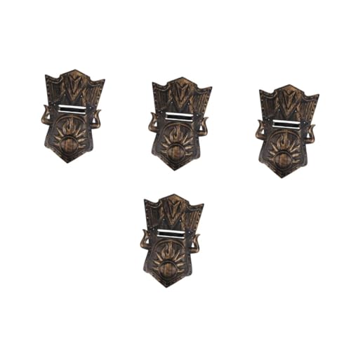 Beavorty 4 Stück Ritterschild Leichtes Langlebiges Schild für Halloween Cosplay Party Vielseitiges Rollenspiel Zubehör für Jungen und Mädchen Authentisches Mittelalterliches Ritterkostüm Beavorty 4 Stück Ritterschild Leichtes Langlebiges Schild für Halloween Cosplay Party Vielseitiges Rollenspiel Zubehör für Jungen und Mädchen Authentisches Mittelalterliches Ritterkostüm von Beavorty