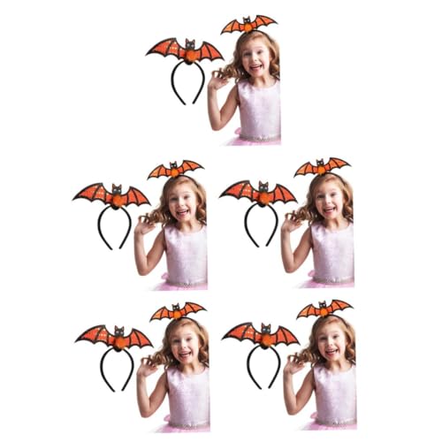 Beavorty 5 Stück Halloween Fledermaus Stirnband aus Weichem Hautfreundlich und Verstellbar Passendes Halloween Kostüm Zubehör für Party und Cosplay Geeignet für Damen Beavorty 5 Stück Halloween Fledermaus Stirnband aus Weichem Hautfreundlich und Verstellbar Passendes Halloween Kostüm Zubehör für Party und Cosplay Geeignet für Damen von Beavorty