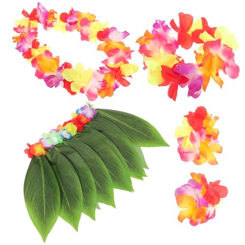 Beavorty 5 Stück Hawaiianische Anziehung Dekorationen Kostüm Hula -Rock Violett Beavorty 5 Stück Hawaiianische Anziehung Dekorationen Kostüm Hula -Rock Violett von Beavorty