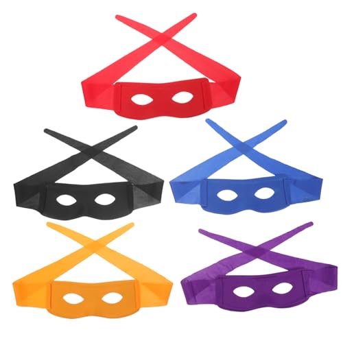 Beavorty 5 Stück Teiliges Maske für Herren Stilvolle PVC Maske für Kostüm und Maskerade Partys Leicht und für Halloween und Cosplay Ereignisse Beavorty 5 Stück Teiliges Maske für Herren Stilvolle PVC Maske für Kostüm und Maskerade Partys Leicht und für Halloween und Cosplay Ereignisse von Beavorty