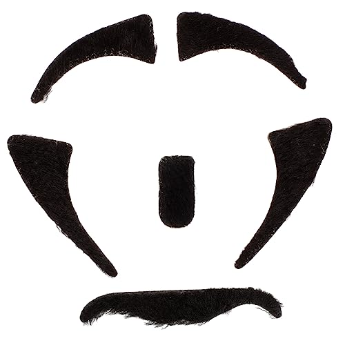 Beavorty 6Sätze Gefälschte Augenbrauen Für Halloween Cosplay Simulierte Als Party Requisite Unisex von Beavorty