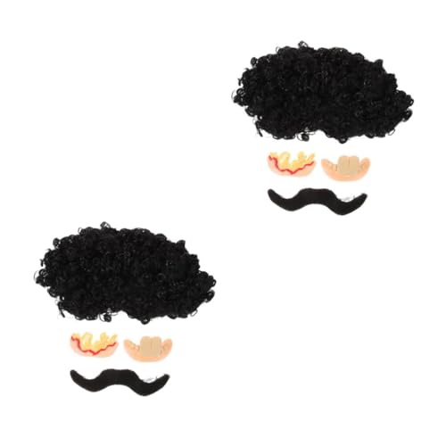 Beavorty 8 Stck. Perückenputzanzug Halloween -Kostüm Halloween-Fälschungshaar beängstigend Kostümperücken Erwachsene Bausatz Kostümrequisiten Cosplay-Anzieh-Requisiten -Requisiten von Beavorty