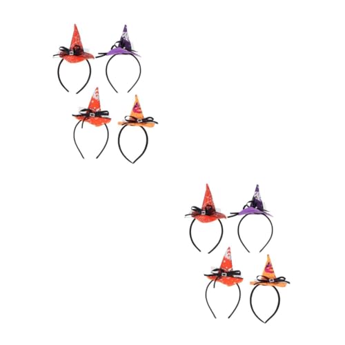 Beavorty 8 Stck. Teiliges Halloween Hexenhut Haarreif Langlebiger Festival Haarschmuck für Karneval Party Cosplay und Halloween Dekoration Komfortabel und Wiederverwendbar Beavorty 8 Stck. Teiliges Halloween Hexenhut Haarreif Langlebiger Festival Haarschmuck für Karneval Party Cosplay und Halloween Dekoration Komfortabel und Wiederverwendbar von Beavorty