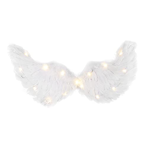 Beavorty Angel Flügel mit Warmem Licht Leuchtende Flügel Dekoration für Cosplay Accessoire Komfortabel Gesundes Material für Geburtstag Hochzeit Bühne Weihnachten Beavorty Angel Flügel mit Warmem Licht Leuchtende Flügel Dekoration für Cosplay Accessoire Komfortabel Gesundes Material für Geburtstag Hochzeit Bühne Weihnachten von Beavorty