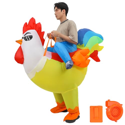 Beavorty Aufblasbare Kleidungsrequisiten aufblasbares Kostüm für Erwachsene Aufblasbares Huhn-Kostüm Aufblasbare Partykostüme Huhn Kostüm für Erwachsene 210t Polyester Beavorty Aufblasbare Kleidungsrequisiten aufblasbares Kostüm für Erwachsene Aufblasbares Huhn-Kostüm Aufblasbare Partykostüme Huhn Kostüm für Erwachsene 210t Polyester von Beavorty
