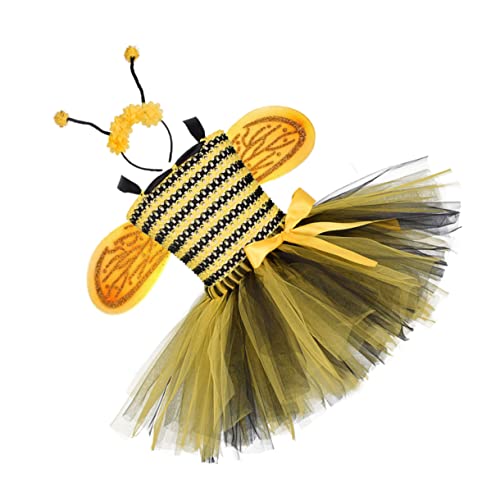 Beavorty Bienenkleid Kinderkostüm Bienenkostüm Für Mädchen Rock Bienenkostüm Beavorty Bienenkleid Kinderkostüm Bienenkostüm Für Mädchen Rock Bienenkostüm von Beavorty