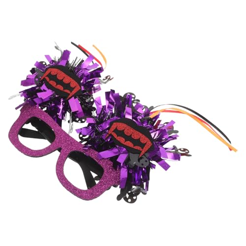 Beavorty Blutige Zähne Halloween Brille Plastikbrille Mit Geistermotiv Für Halloween Cosplay Brillenrahmen Fotoautomaten Requisiten Dekorationen Beavorty Blutige Zähne Halloween Brille Plastikbrille Mit Geistermotiv Für Halloween Cosplay Brillenrahmen Fotoautomaten Requisiten Dekorationen von Beavorty