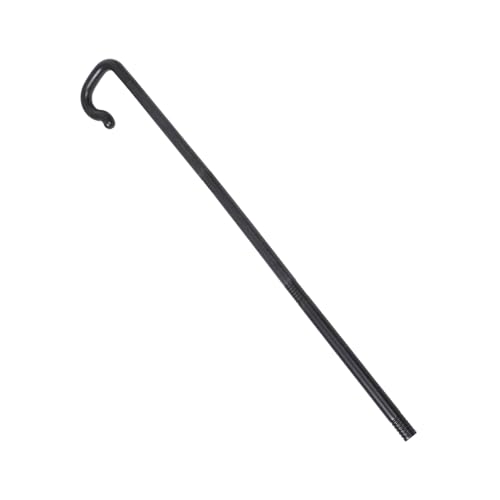 Beavorty Dreier Schwarzer -rohrabnehmbarer Stock Für Performance-Performances Accessoire Für Reisen Fancy Walking Cane Christmas Party Cane Mitarbeiter von Beavorty