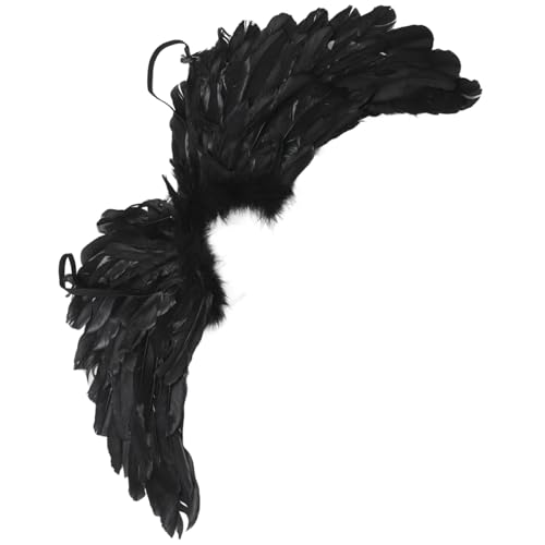 Beavorty Engelsflügel Kostüm für Frauen Federflügel Prop für Halloween Mottopartys Fotoshootings Leichtes Sicheres Material für Damen von Beavorty