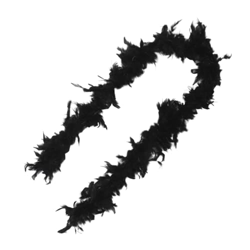 Beavorty Feder-Accessoire Kostümfedern Dekorationsfedern Halloweene Kostümzubehör Halloween wirft Halloween Honstration Heimdekoration Mardi Gras Decor Halloween- Hühnerfeder Black von Beavorty