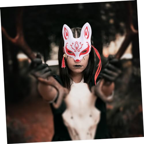 Beavorty Halbgesichts Fox Maske Stil Dekorative Fuchsmaske Kunststoff Wiederverwendbar und für Cosplay Maskerade Party Halloween und Verkleidungen für Erwachsene Beavorty Halbgesichts Fox Maske Stil Dekorative Fuchsmaske Kunststoff Wiederverwendbar und für Cosplay Maskerade Party Halloween und Verkleidungen für Erwachsene von Beavorty