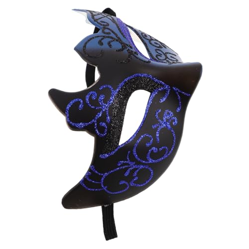 Beavorty Halbgesichts Masquerade Maske mit Handbemaltem Glitter Design Langlebig und Hautfreundlich Venezianische Karnevalsmaske für Halloween Maskenball Themenpartys und Fotografie Schwarz Beavorty Halbgesichts Masquerade Maske mit Handbemaltem Glitter Design Langlebig und Hautfreundlich Venezianische Karnevalsmaske für Halloween Maskenball Themenpartys und Fotografie Schwarz von Beavorty
