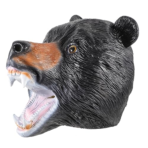 Beavorty Halloween Bärenmaske für Erwachsene Realistische Tiermaske für Cosplay und Halloween Kostüme Süßes Schwarzbär Kostümzubehör für Partys und Karneval Beavorty Halloween Bärenmaske für Erwachsene Realistische Tiermaske für Cosplay und Halloween Kostüme Süßes Schwarzbär Kostümzubehör für Partys und Karneval von Beavorty